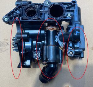 Coolant pump module