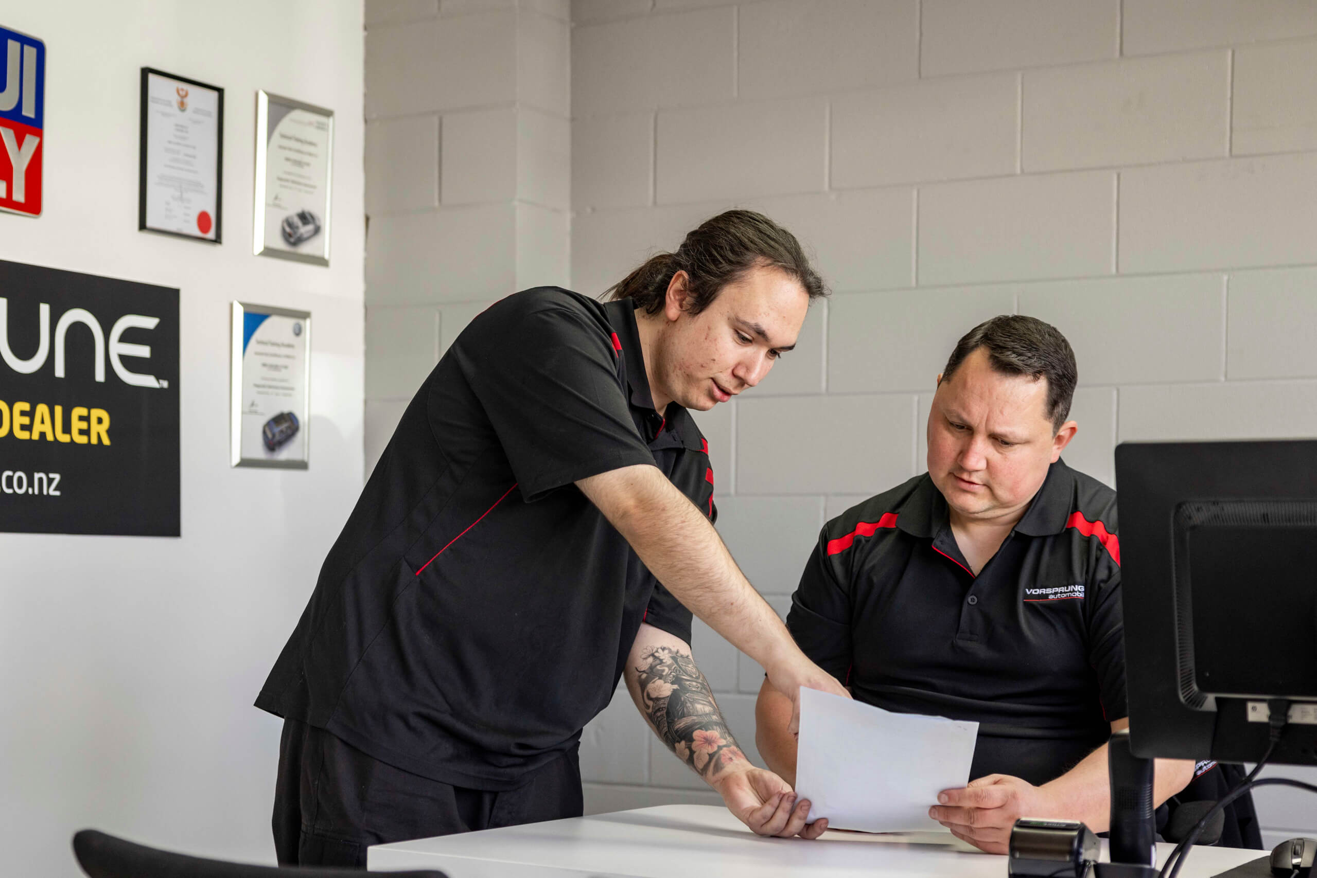 statt discussing about SEAT car